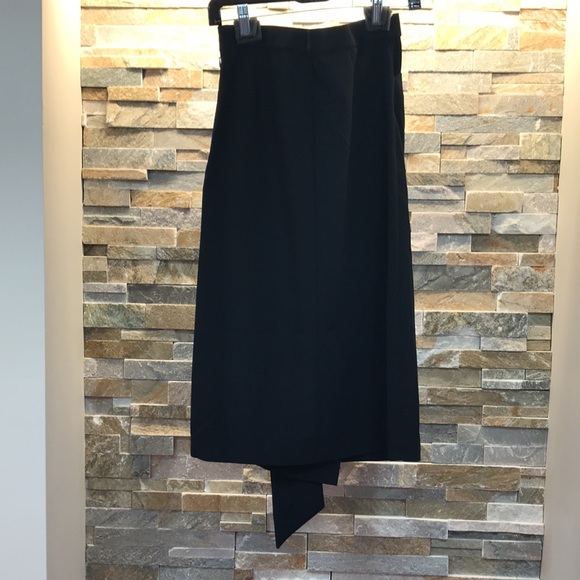 💎🔥 SALLY LA POINTE  Wrap Midi Skirt - Picture 4 of 10